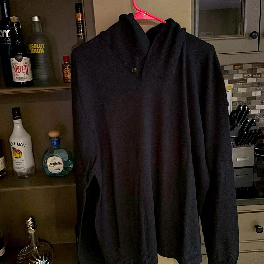 Men’s black sweater Hawker Rye